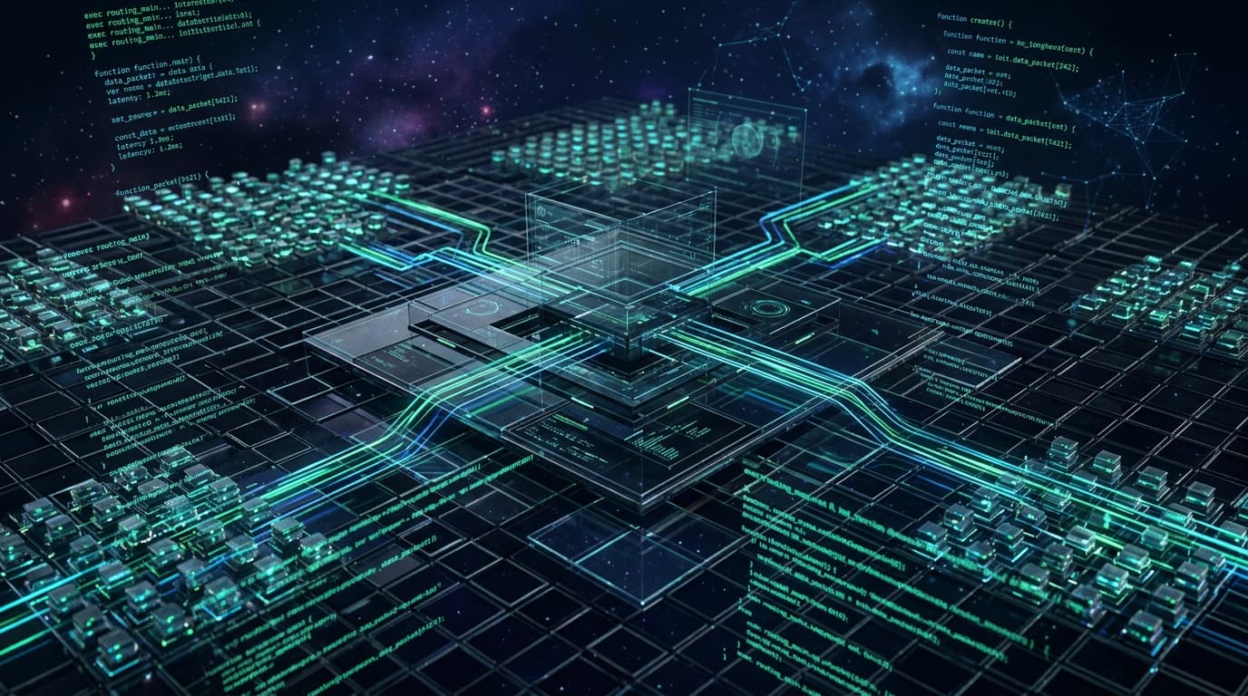 API Telemetry Grid Background